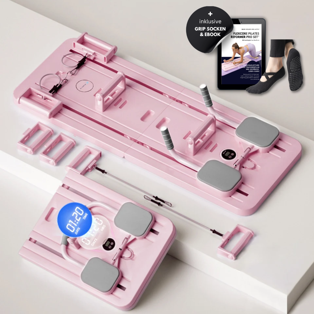 ALOMIE FlexCore Pilates Reformer Pro Set™