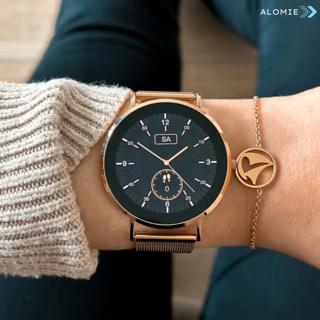 ALOMIE SmartWatch Fitpro™ inkl. Anchor Marine Armband
