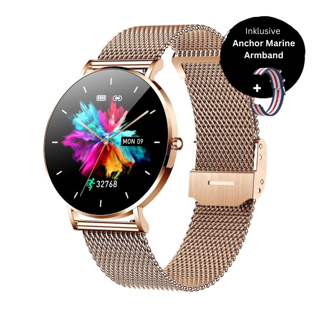 ALOMIE SmartWatch Fitpro™ inkl. Anchor Marine Armband