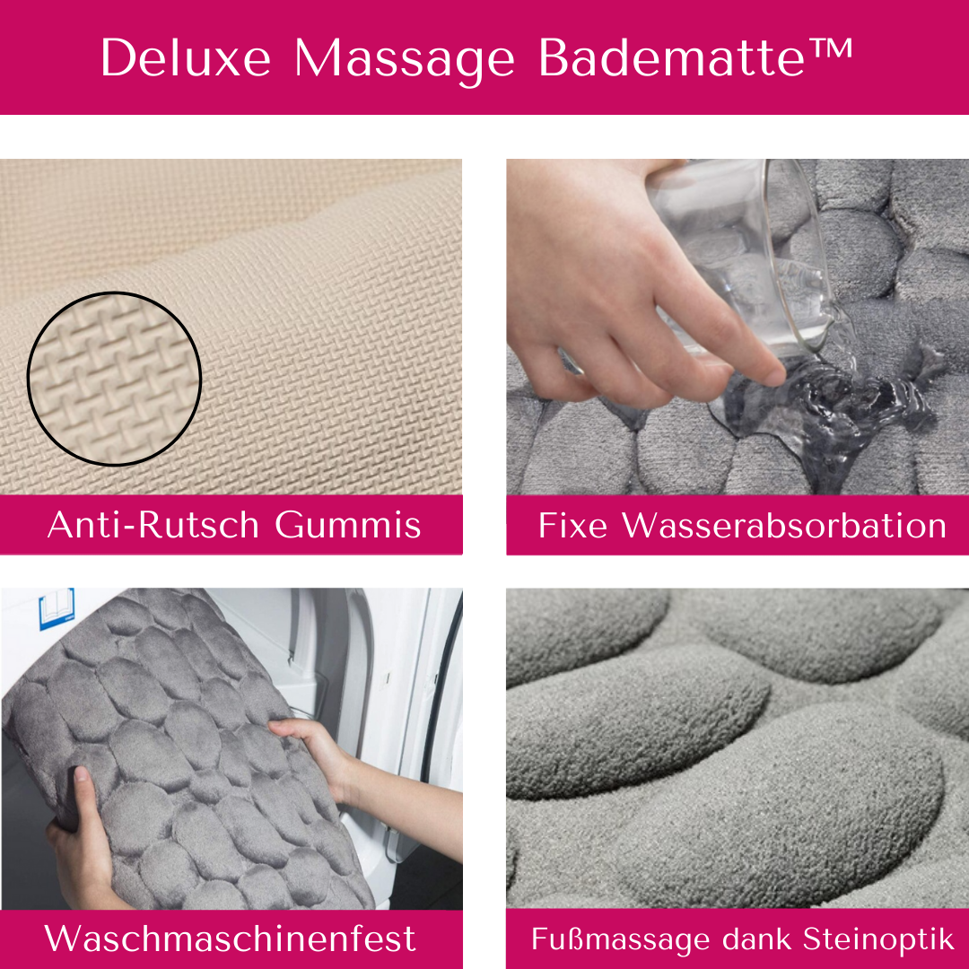 ALOMIE Deluxe Massage Badematte™