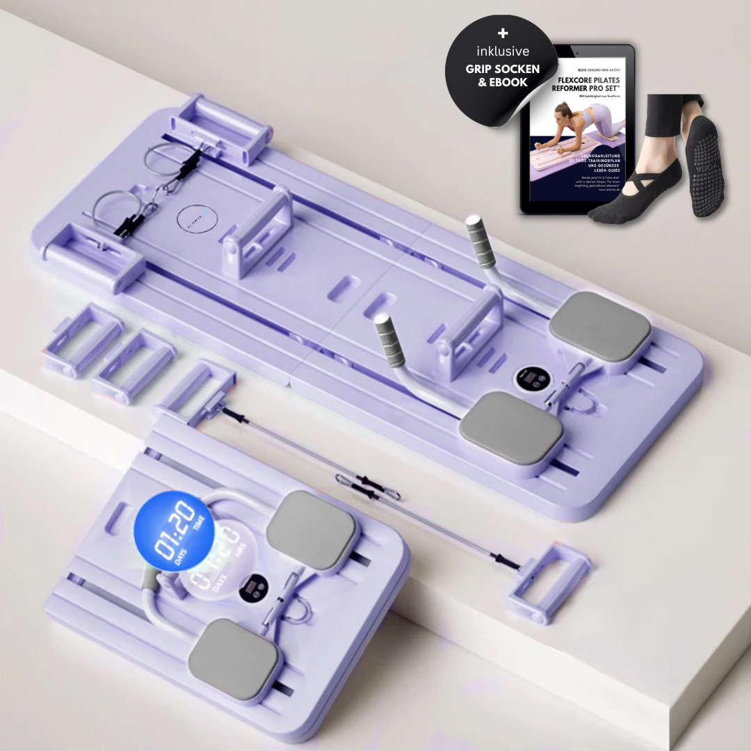 ALOMIE FlexCore Pilates Reformer Pro Set™